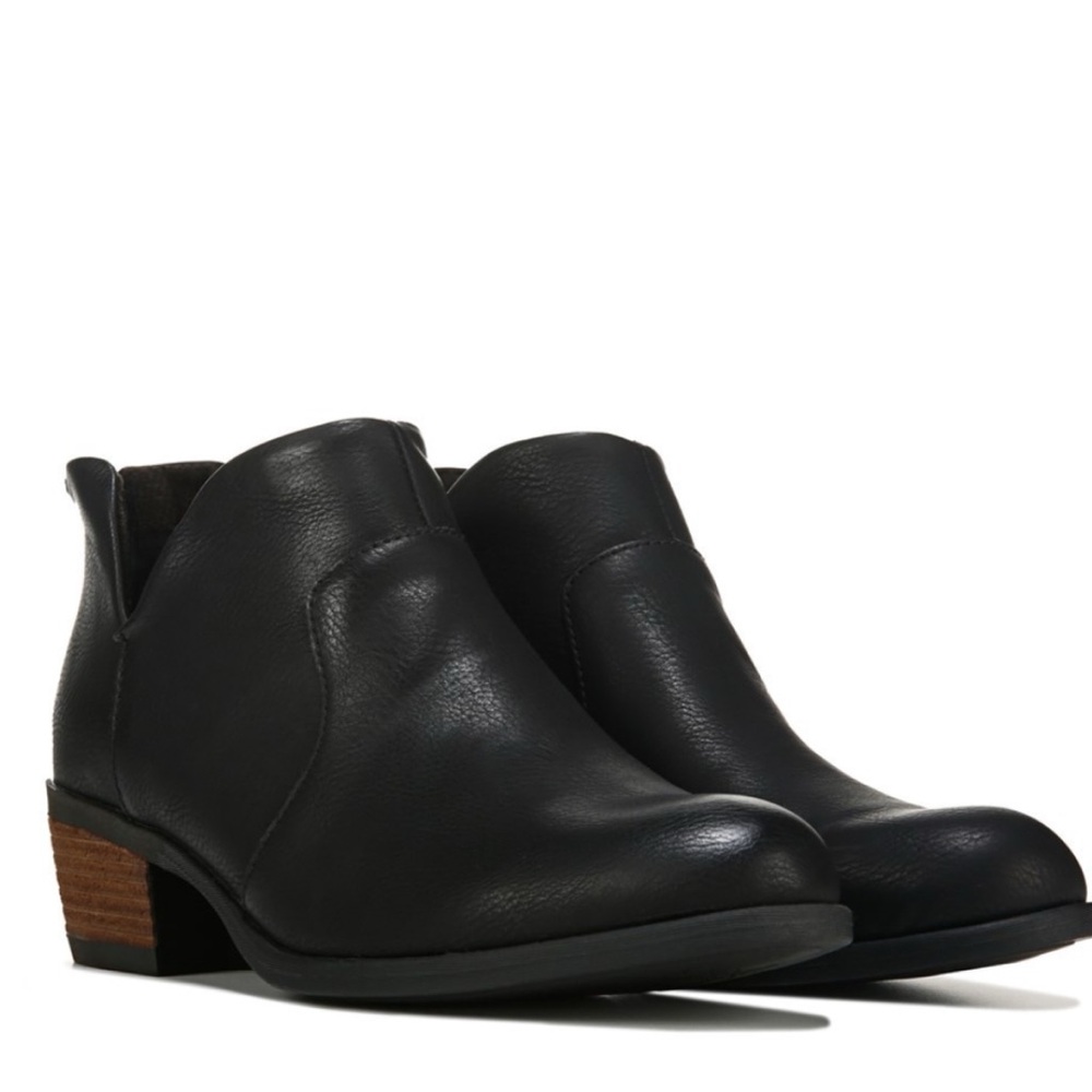 boc Lucy Western Shootie Black Leather Women’s Size 9